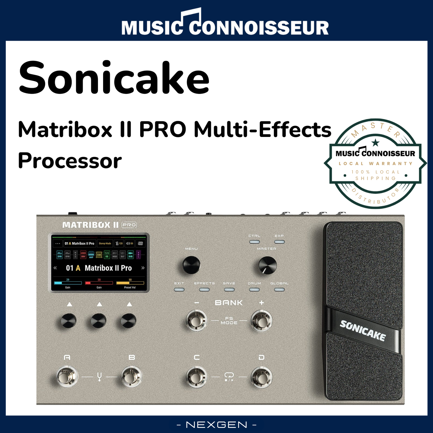 Sonicake Matribox II Pro Multi-Effects Processor
