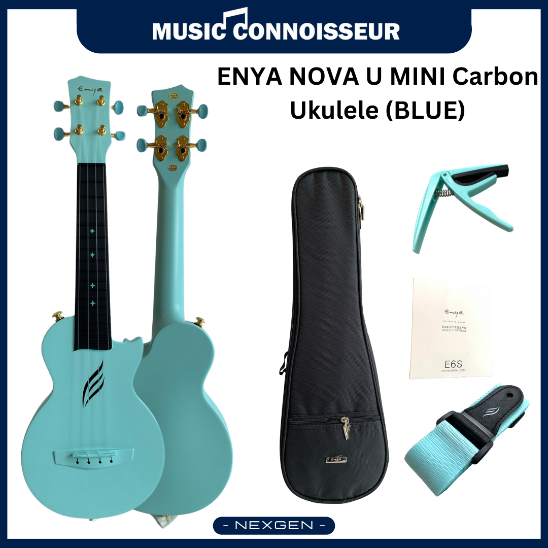 ENYA NOVA U MINI Carbon Ukulele (Blue)