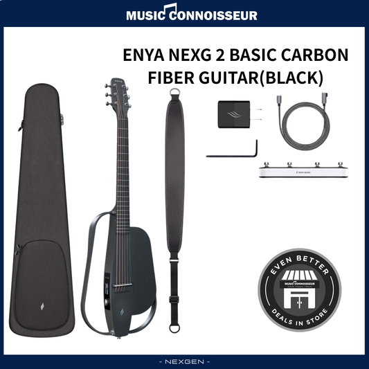 ENYA NEXG 2 Basic Carbon Fiber Guitar (Black)