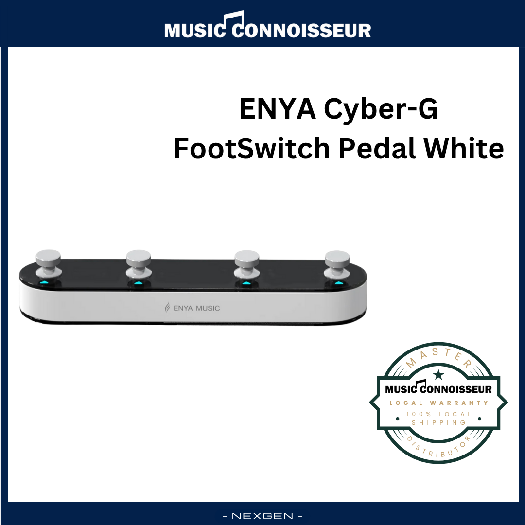 ENYA Cyber-G FootSwitch Pedal (White)