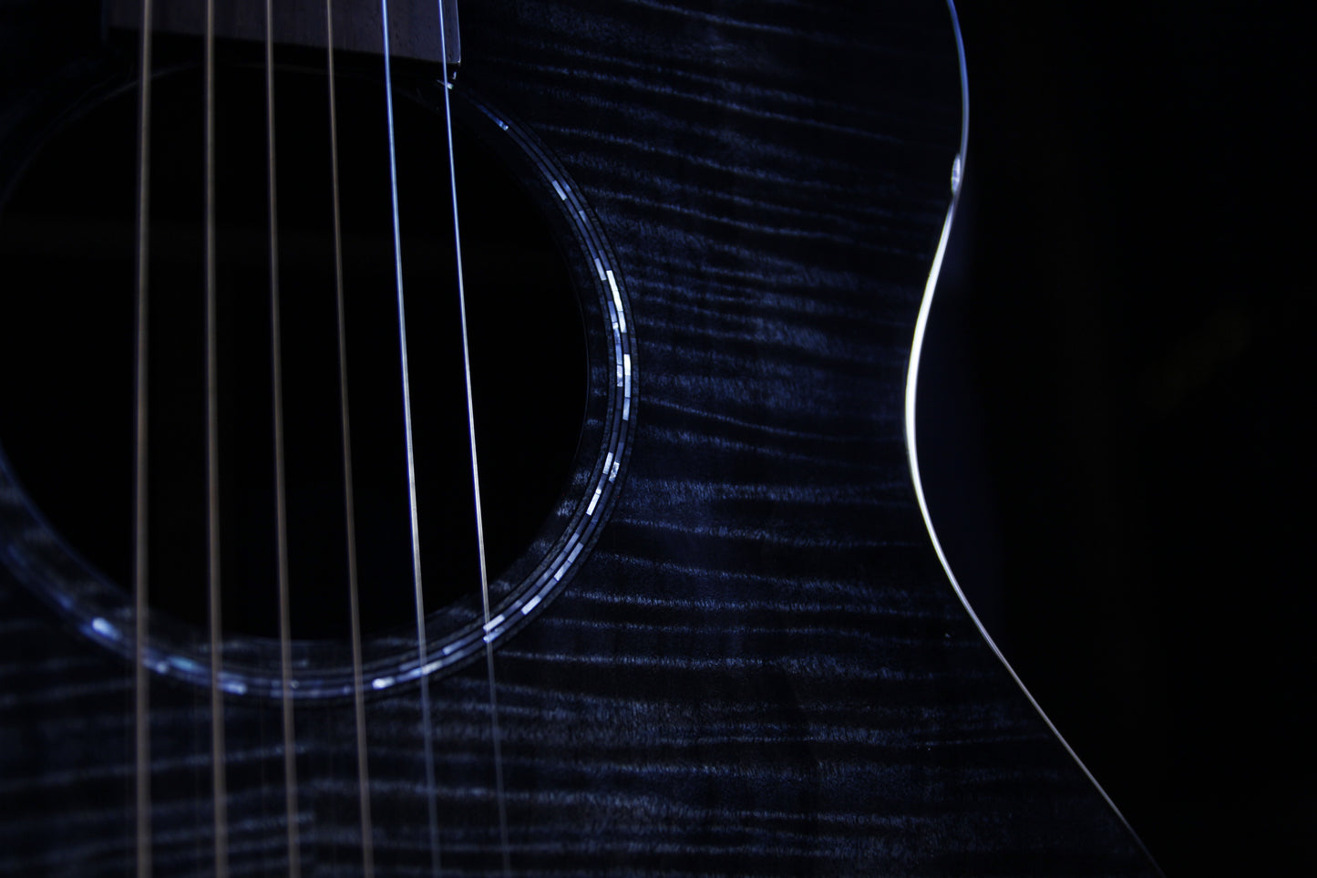 Rainie Denim 2nd Gen Acoustic Guitar with Pickup and Hard Case