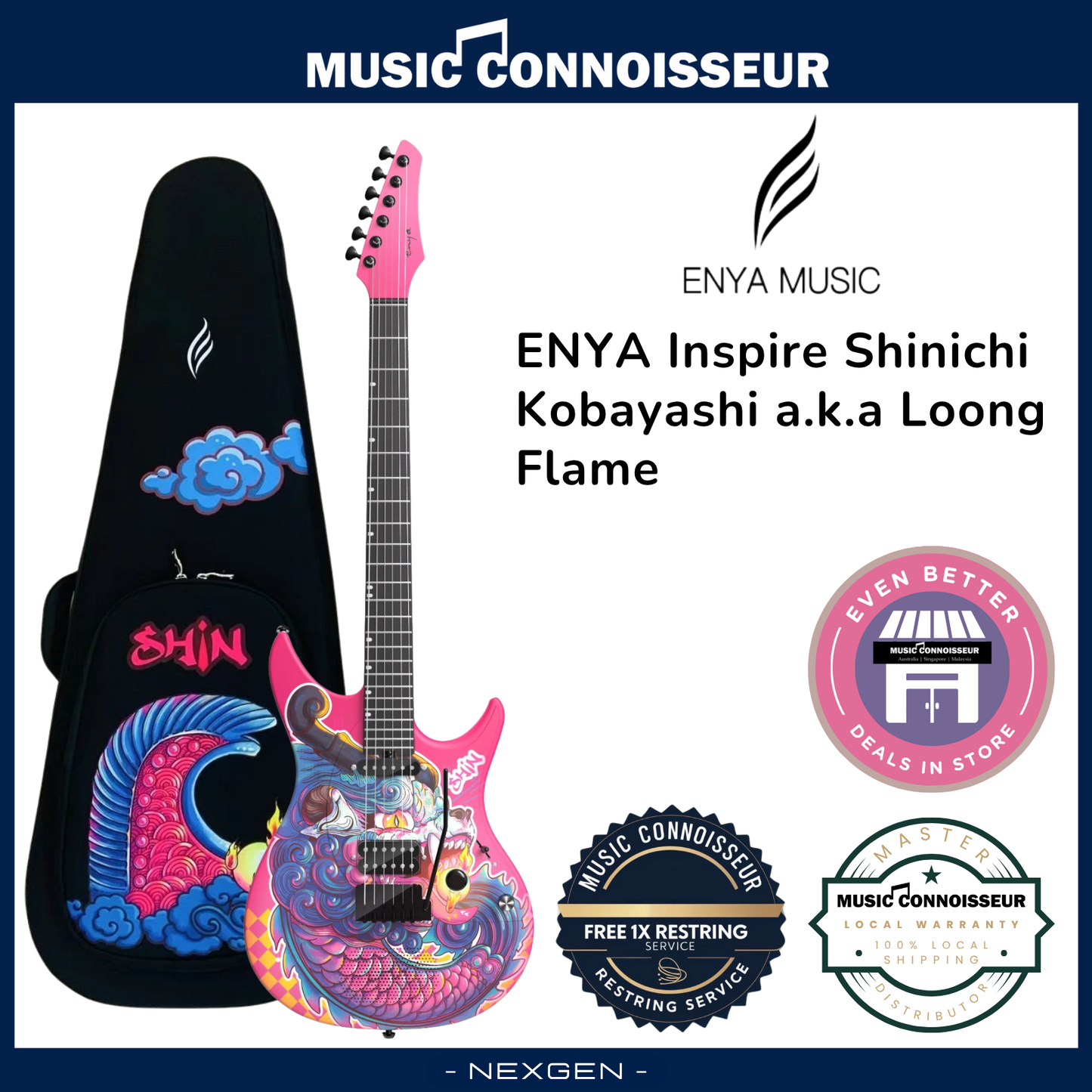 ENYA Inspire Smart Electric Guitar (Shinichi Kobayashi)