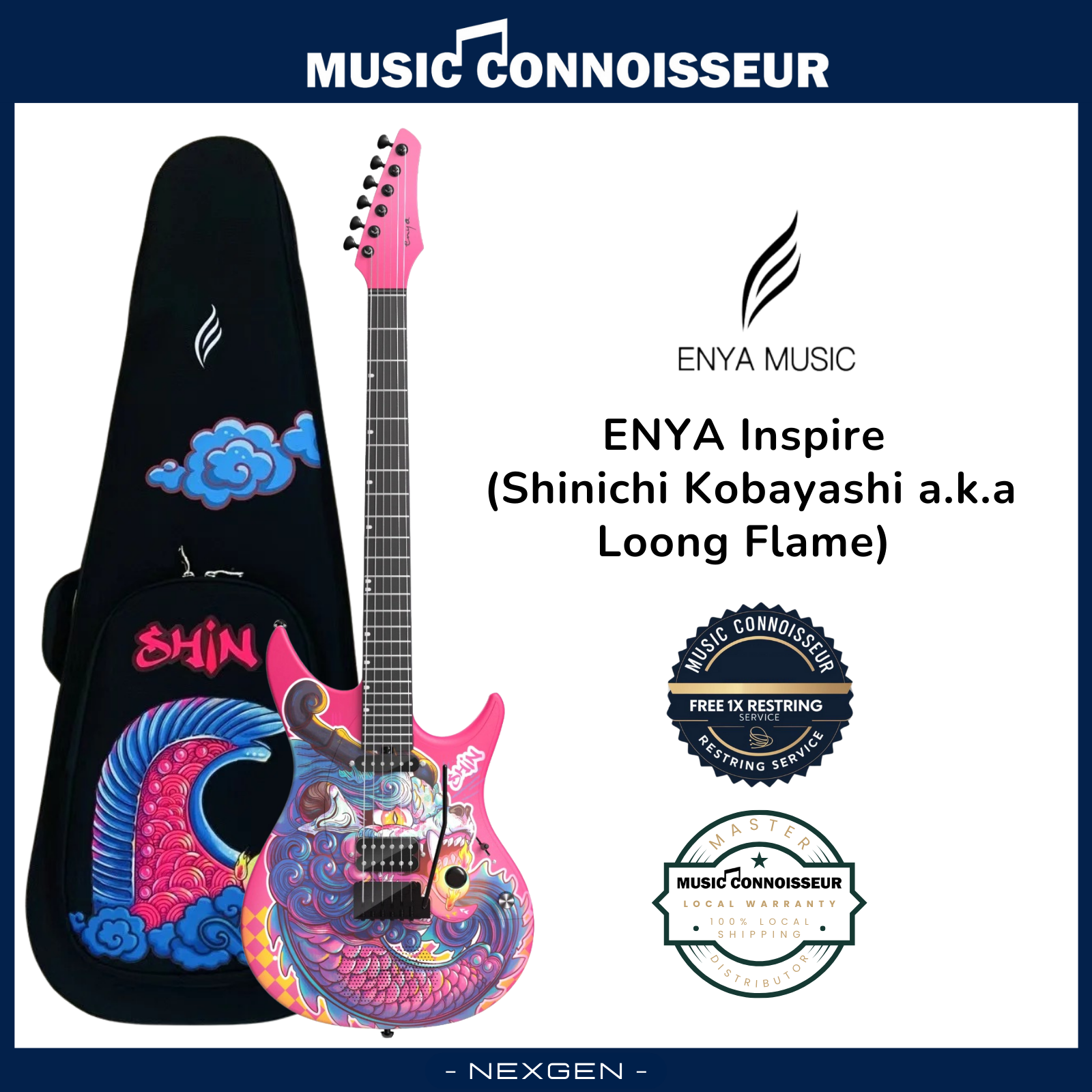 ENYA Inspire Smart Electric Guitar (Shinichi Kobayashi) – Music
