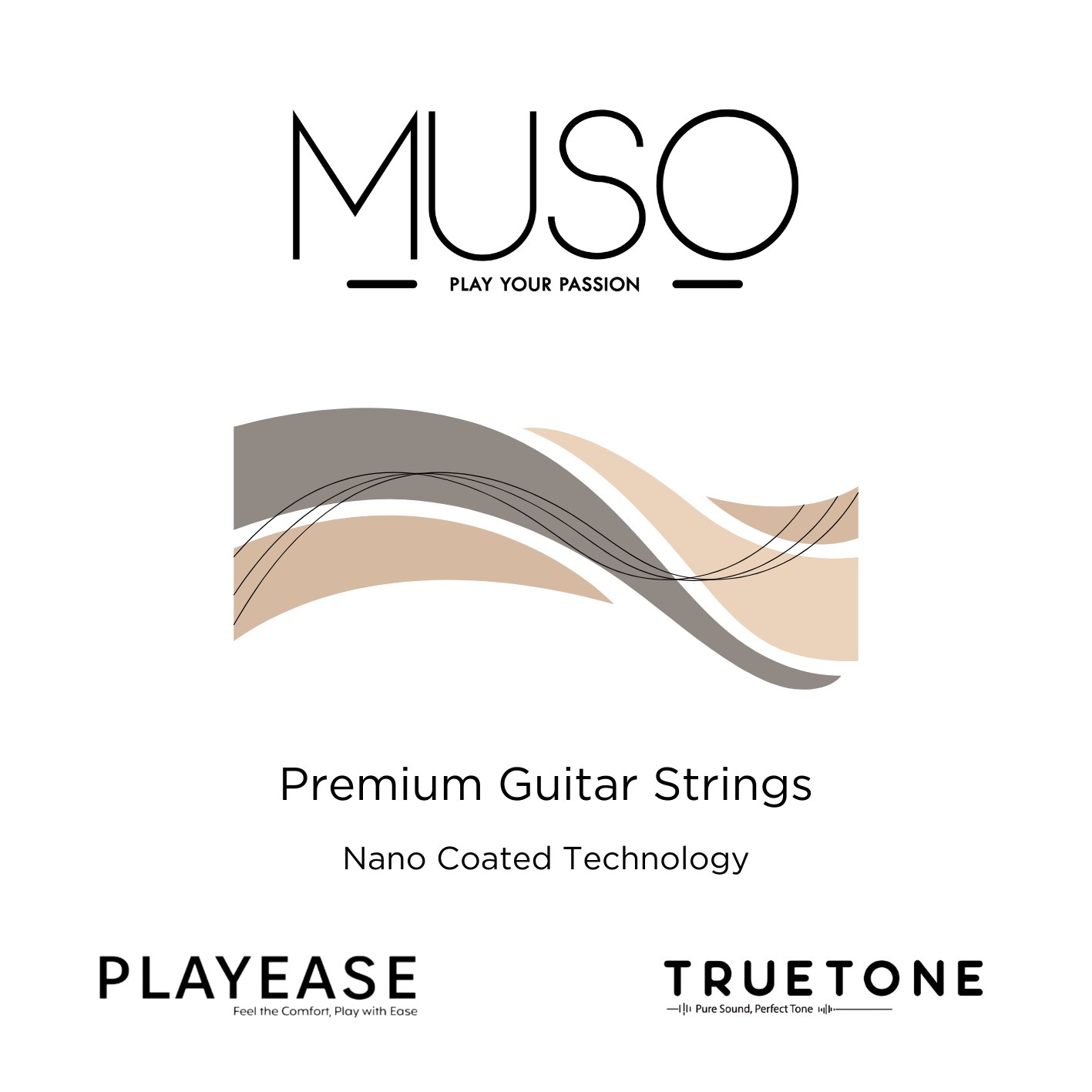 MUSO Premium Nano Coated Electric Guitar Strings 10-46