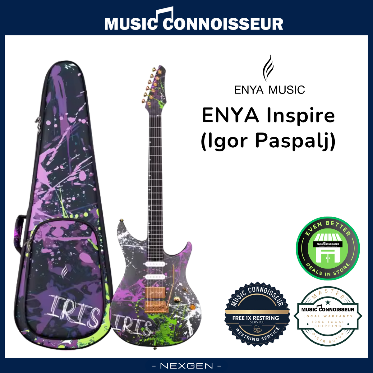 ENYA Inspire Smart Electric Guitar (Igor Paspalj)