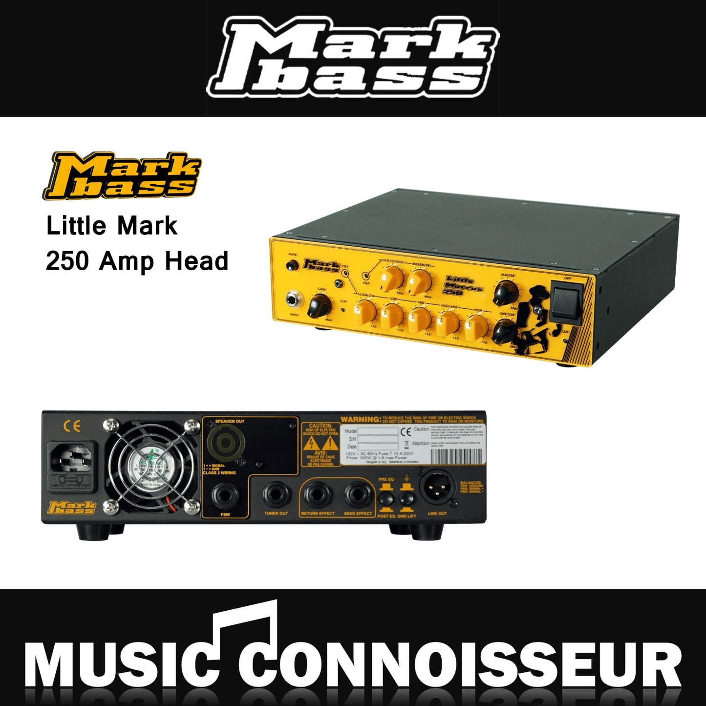 MarkBass Little Marcus 250 Amp Head
