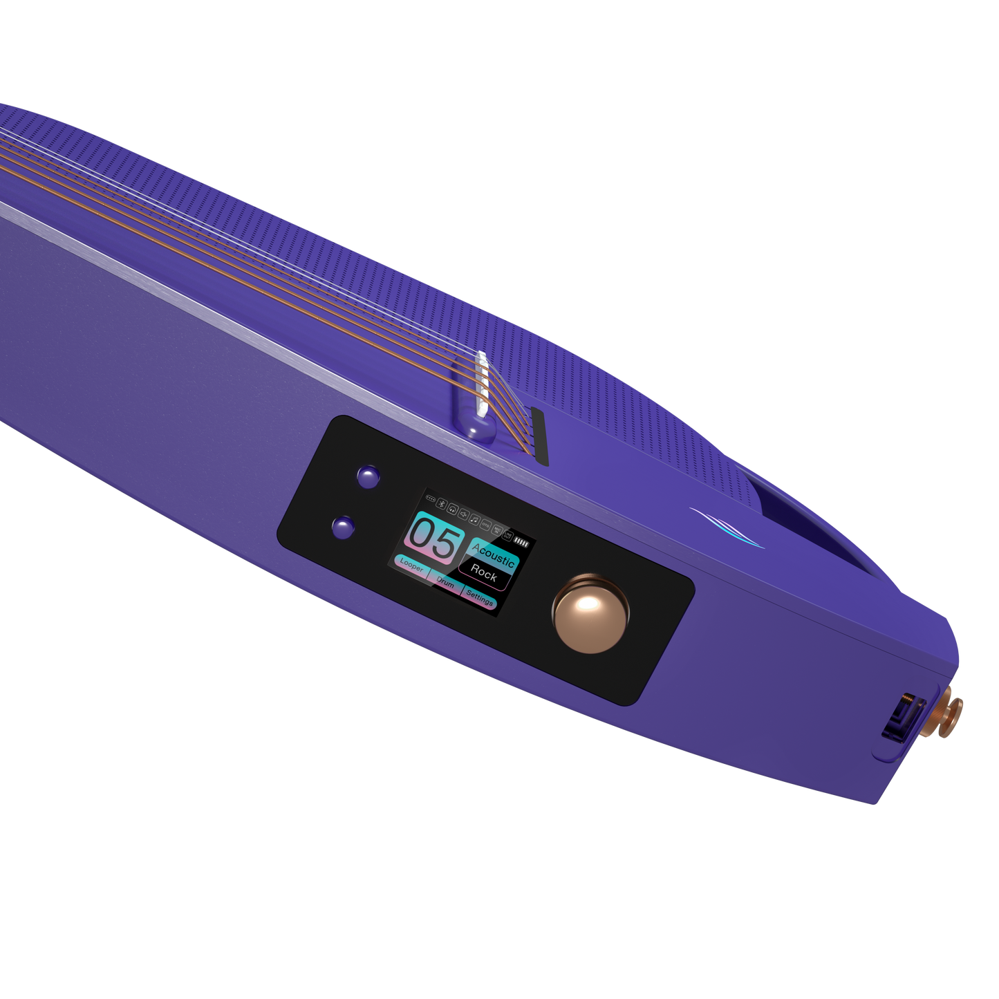 ENYA NEXG 2 Deluxe Carbon Fiber Guitar (Purple)