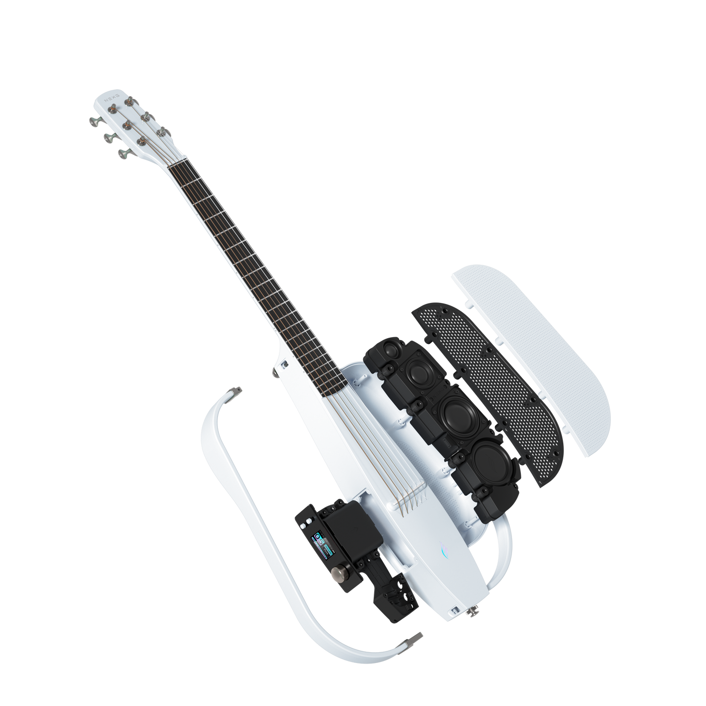 ENYA NEXG 2 Deluxe Carbon Fiber Guitar (White)