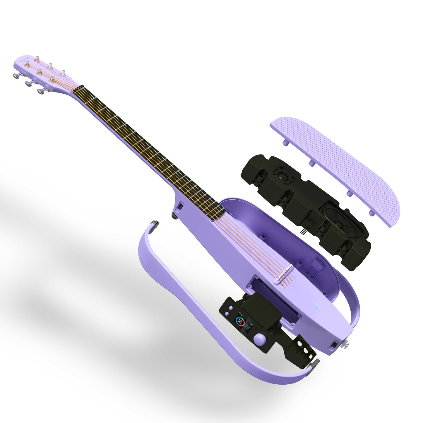 ENYA NEXG SE Carbon Fiber Guitar Purple