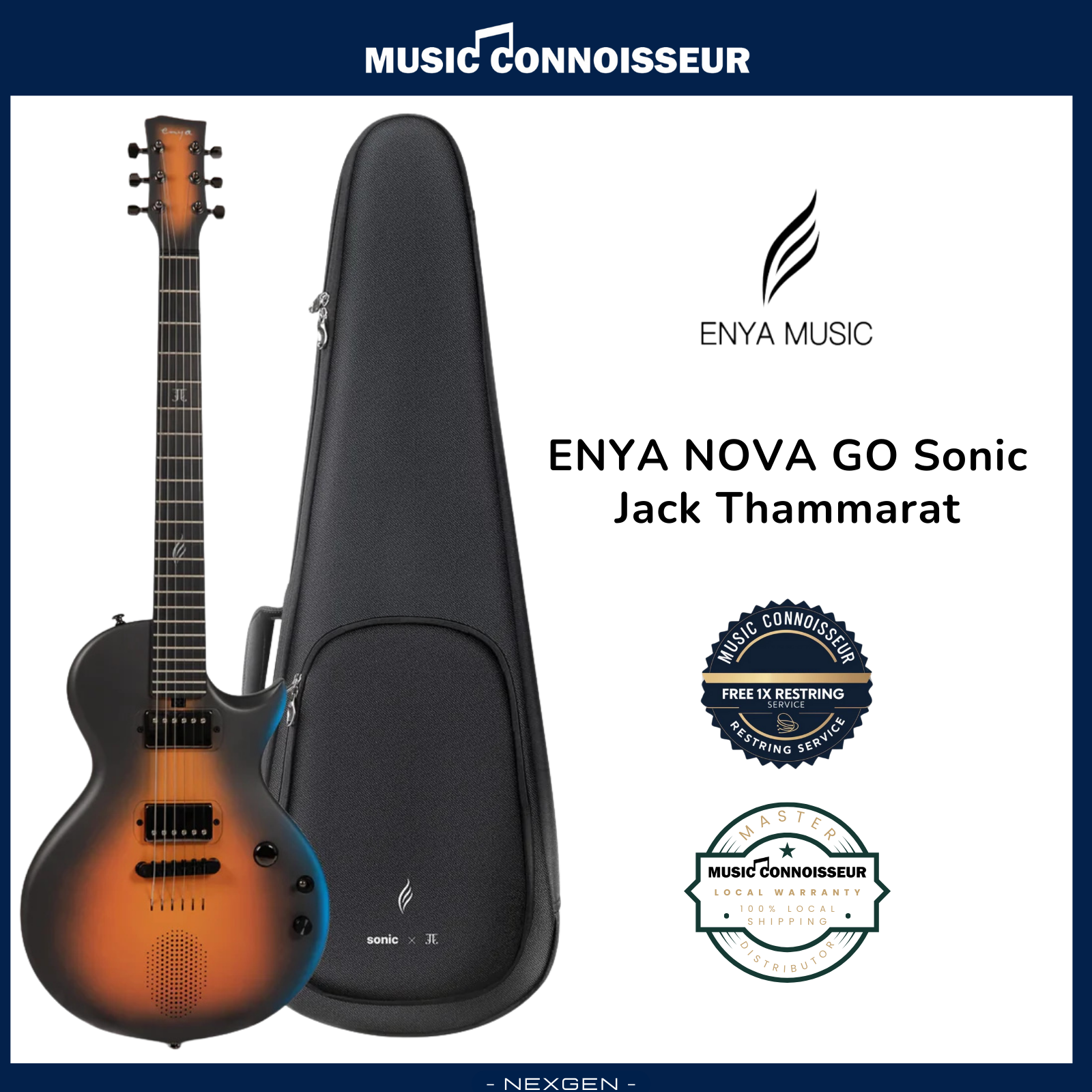 enya SONIC JT Jack Thammarat エレキギター Sonic JT