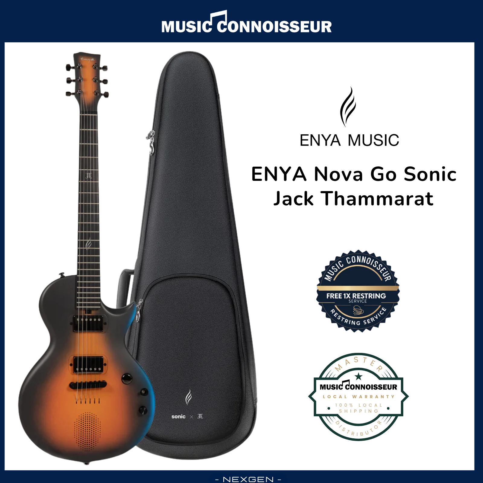 ENYA NOVA GO Sonic Electric Guitar (Jack Thammarat) – Music