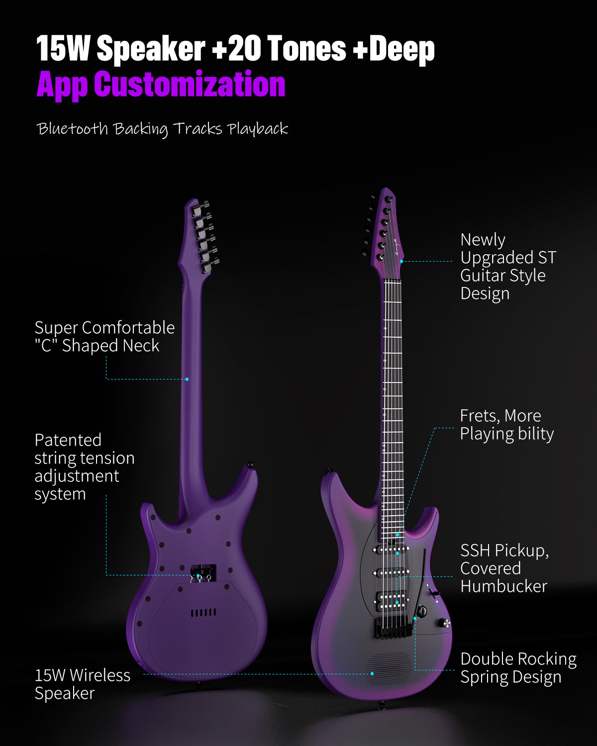 ENYA Inspire Smart Electric Guitar (Luo Tianyi)