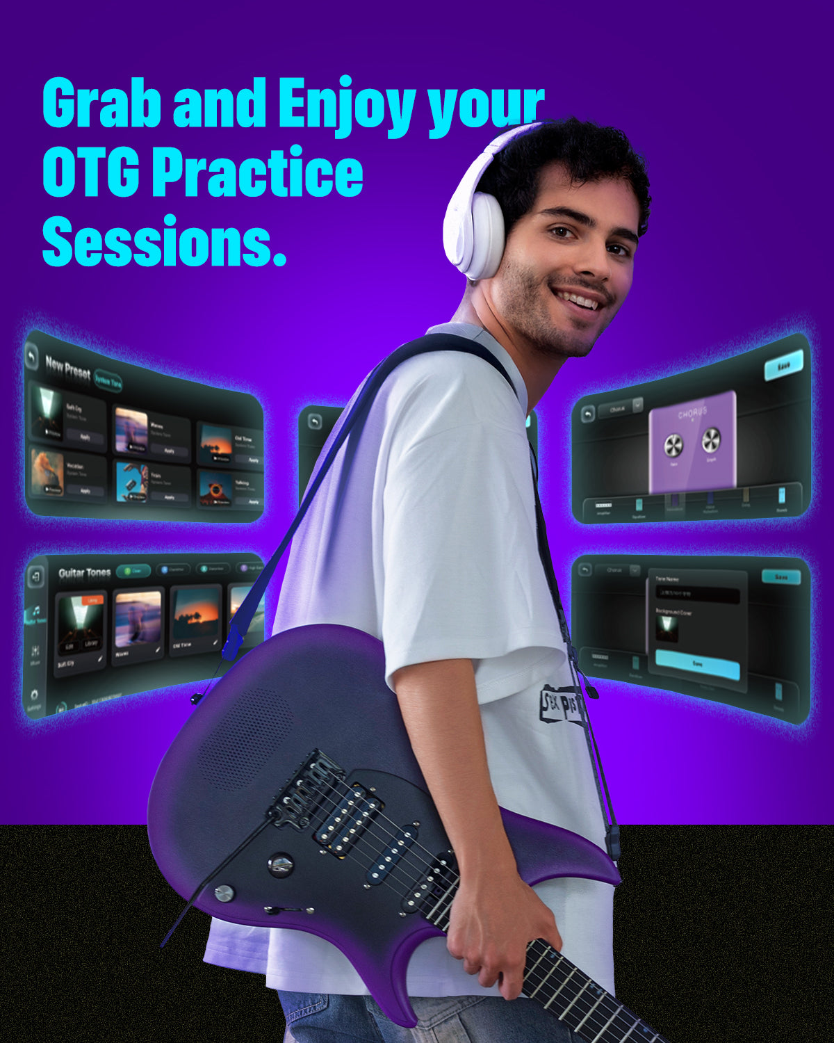 ENYA Inspire Smart Electric Guitar (Luo Tianyi)