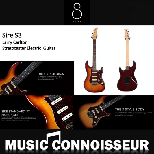 Sire S3 Larry Carlton Electric Guitar (Tobacco Sunburst)