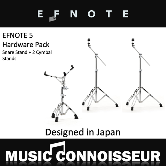 EFNOTE 5 Hardware Pack (Snare Stand + 2 Cymbal Stands)