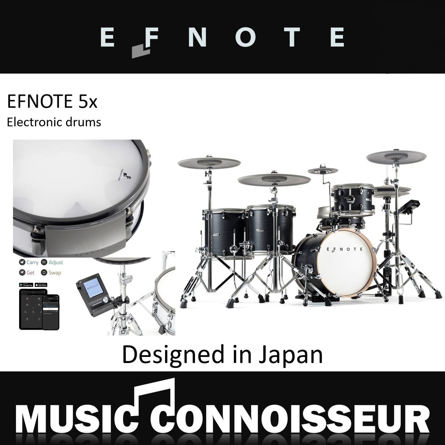 EFNOTE 5X Electronic Drum Kit