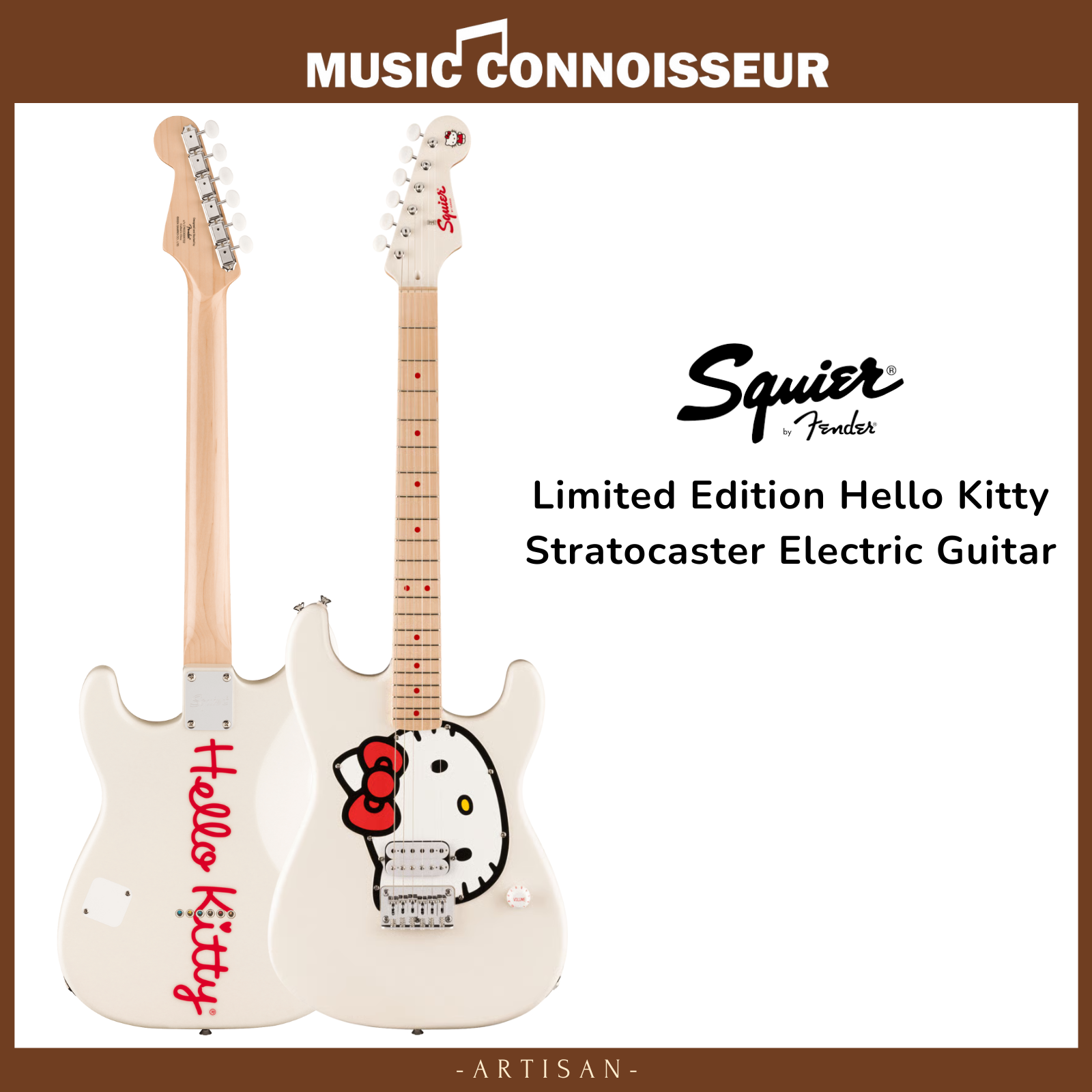 2005年Squier Hello Kitty Stratocaster Squier Limited Edition Hello Kitty Stratocaster Electric Guitar