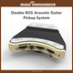 Double B2G Acoustic Guitar Pickup System