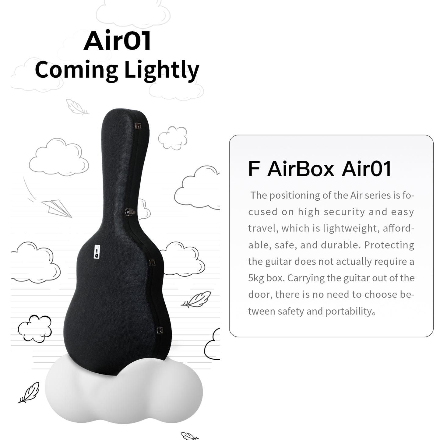 FBAGS AIR (Lightweight Acoustic Guitar Case)