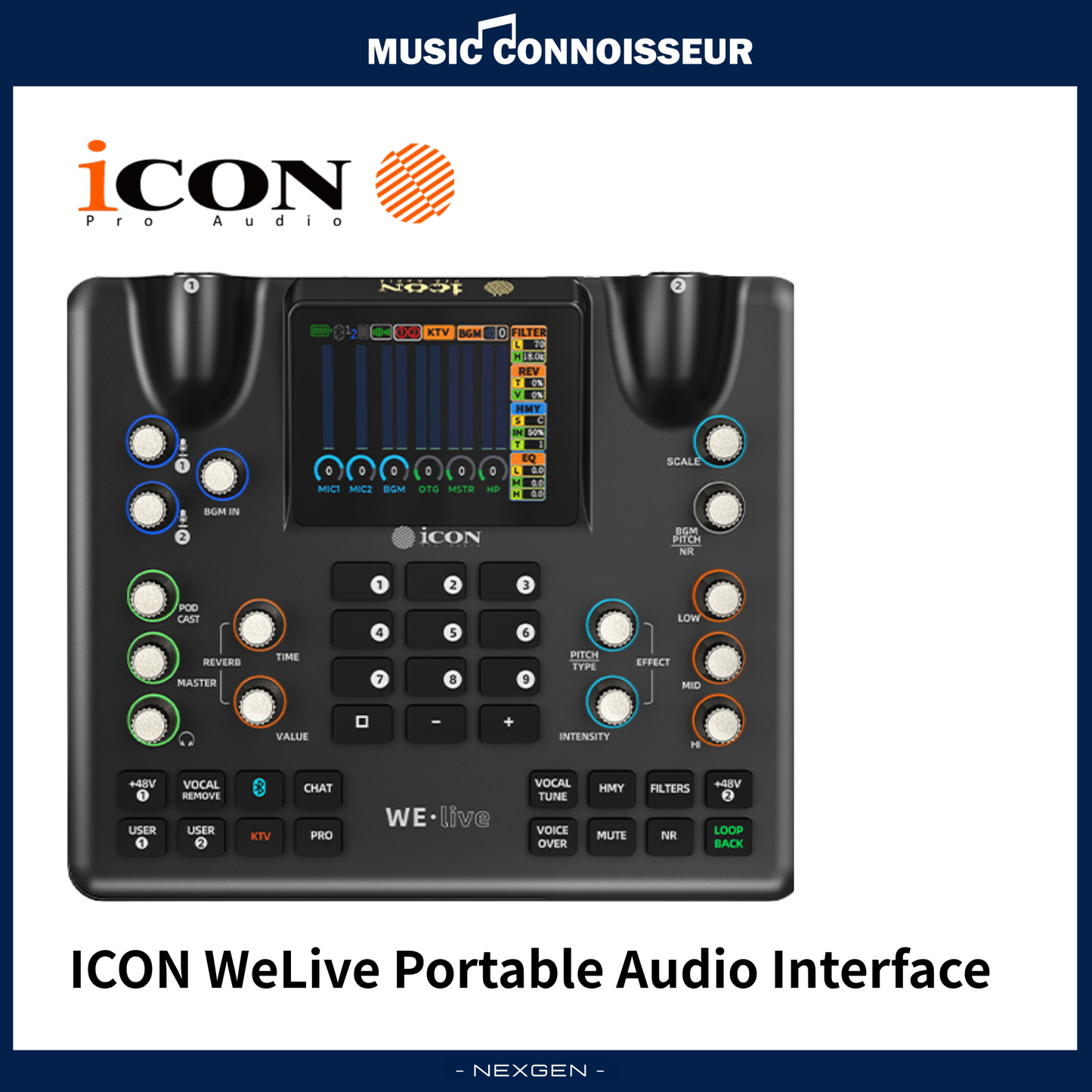 ICON WeLive Portable Audio Interface