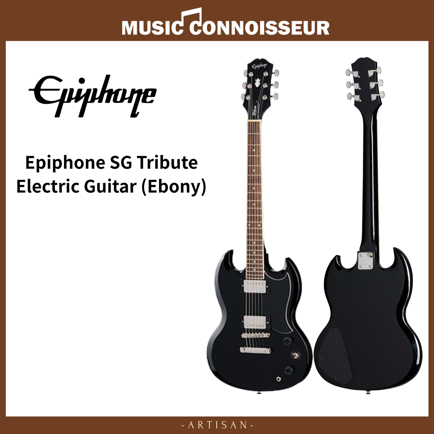 Epiphone SG Tribute Electric Guitar (Ebony)