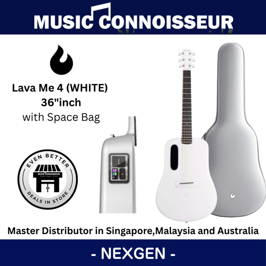 LAVA ME 4 Carbon 36" with Space Bag (White)