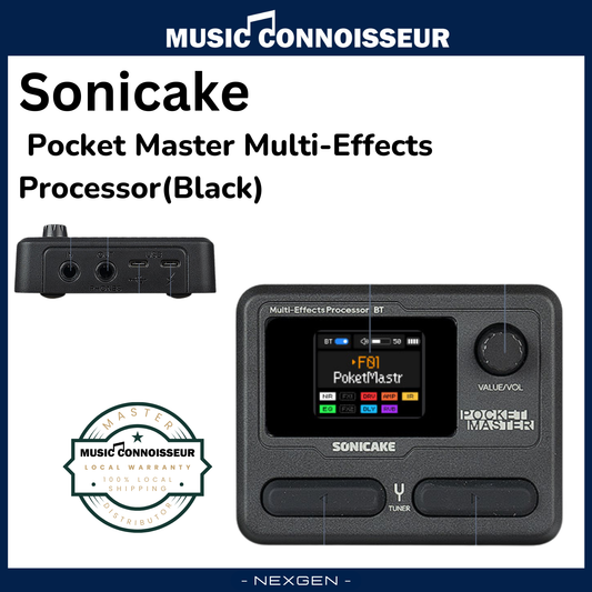 Sonicake Pocket Master Multi-Effects Processor (Black)