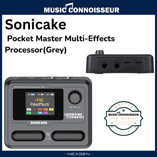 Sonicake Pocket Master Multi-Effects Processor (Grey)