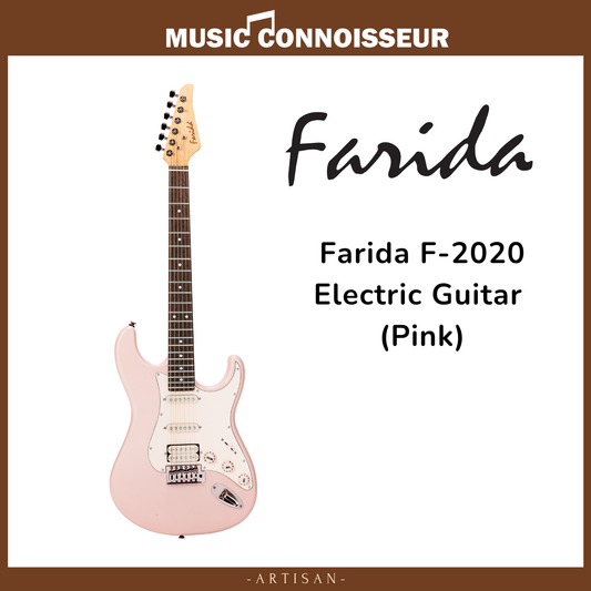 Farida F-2020 Electric Guitar (Pink)