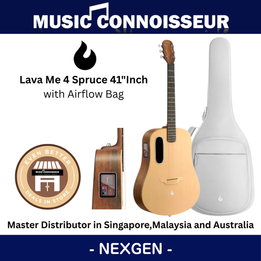 LAVA ME 4 Spruce 41" with Airflow Bag (Woodgrain Brown & Burlywood)