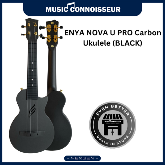 ENYA NOVA U PRO Carbon Ukulele (Black)