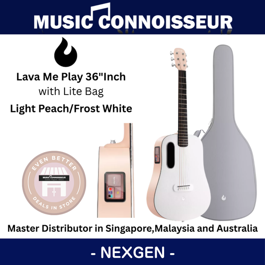 LAVA ME Play with Lite Bag (Light Peach/Frost White)