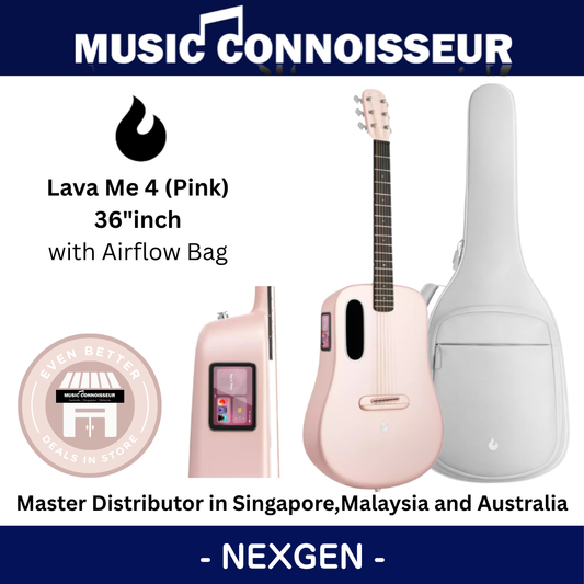 LAVA ME 4 Carbon 36" with Airflow Bag (Pink)