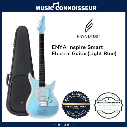 ENYA Inspire Smart Electric Guitar (Light Blue)