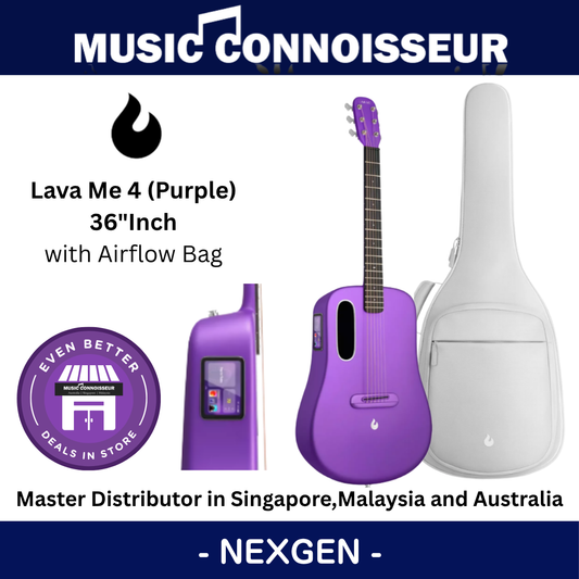 LAVA ME 4 Carbon 36" with Airflow Bag (Purple)