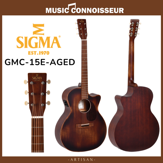 Sigma GMC-15E-AGED Acoustic Guitar