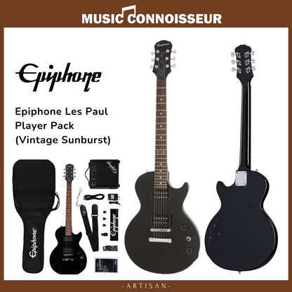 Epiphone Les Paul Player Pack (Ebony)