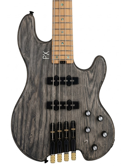 PX Maestro 4 Strings Headless Bass (Black)
