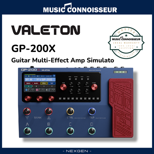 Valeton GP-200X Guitar Multi-Effect Amp Simulator