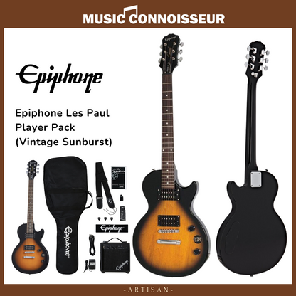 Epiphone Les Paul Player Pack (Vintage Sunburst)