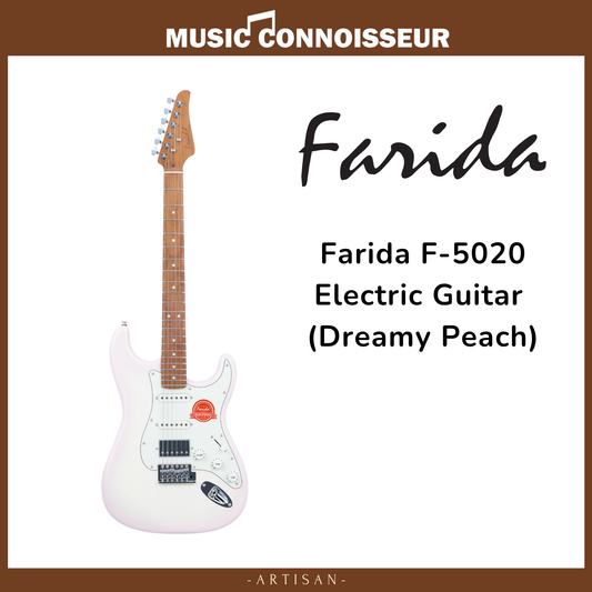 Farida F-5020 Electric Guitar (Dreamy Peach)