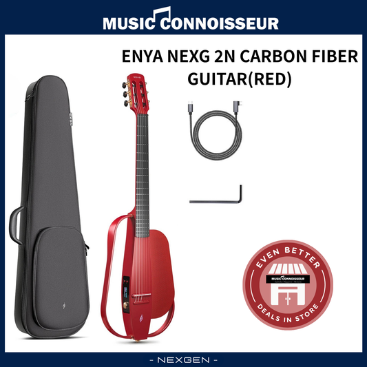 ENYA NEXG 2N Carbon Fiber Guitar (Red)