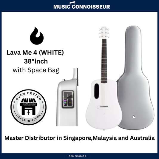 LAVA ME 4 Carbon 38" with Airflow Bag (White)