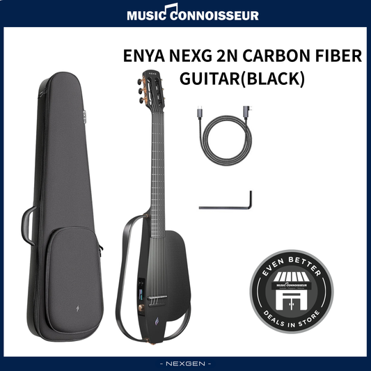 ENYA NEXG 2N Carbon Fiber Guitar (Black)