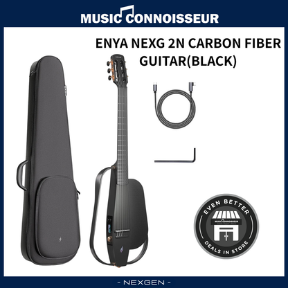 ENYA NEXG 2N Carbon Fiber Guitar (Black)