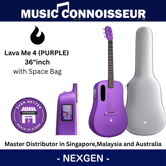 LAVA ME 4 Carbon 36" with Space Bag (Purple)