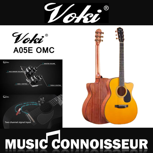 Voki A05E Artisan Series (OMC) Acoustic Guitar