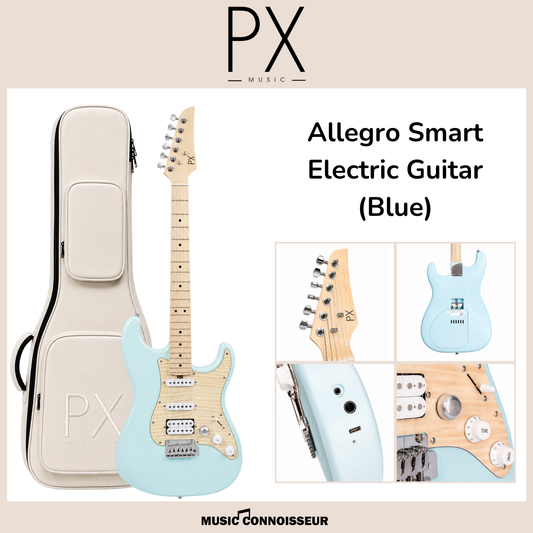 PX Allegro Smart Electric Guitar (Blue)