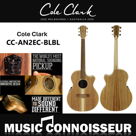 Cole Clark Acoustic Guitar CC-AN2EC-BLBL