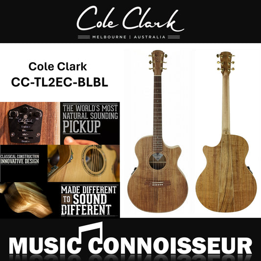 Cole Clark Acoustic Guitar CC-TL2EC-BLBL